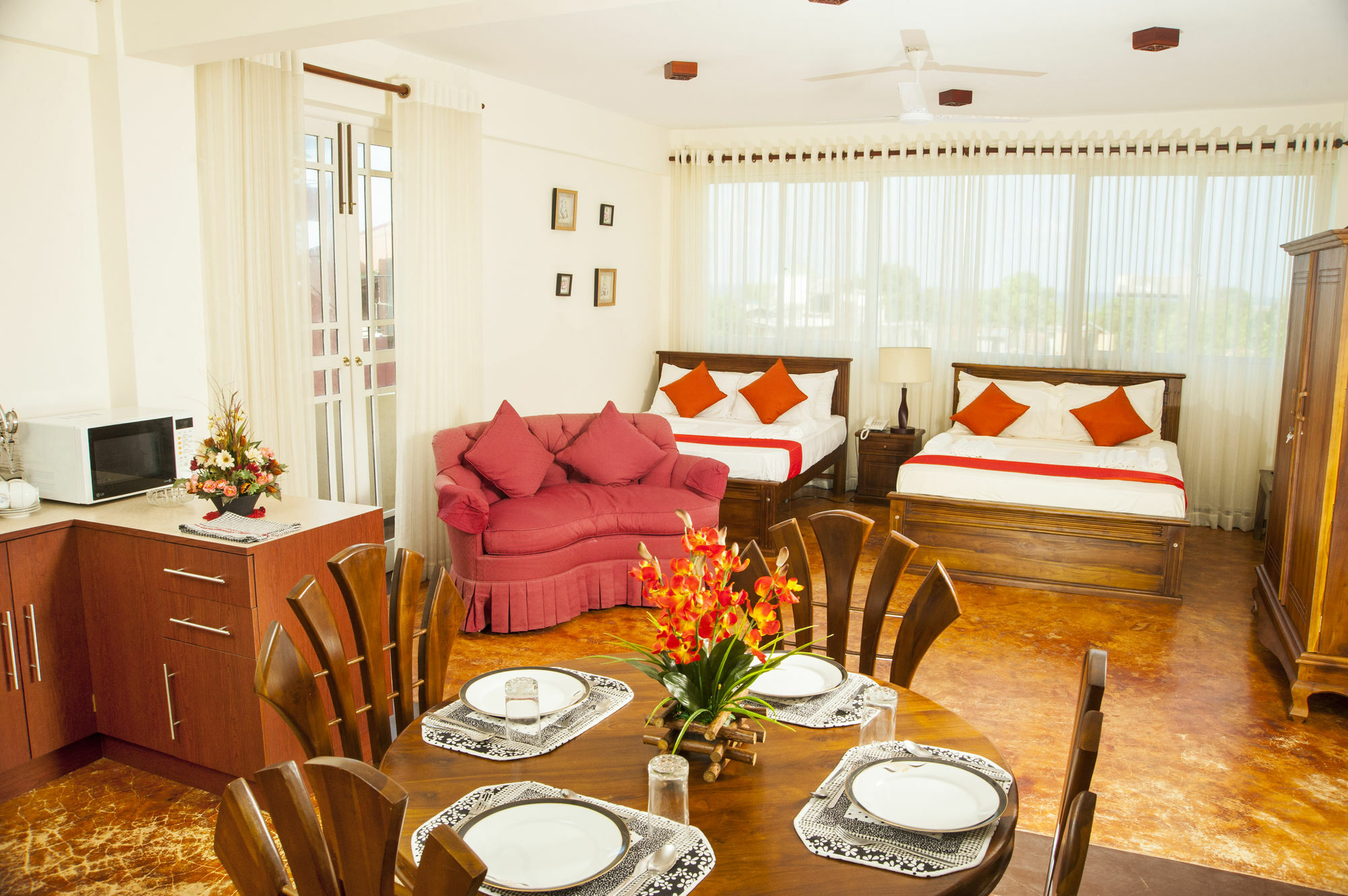 Prestige Court Residencies Hotel Dehiwala-Mount Lavinia Buitenkant foto